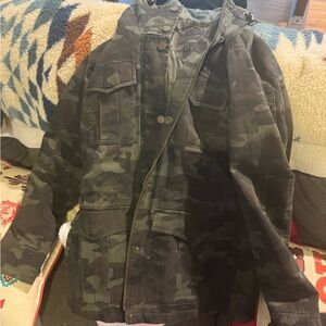 Woman’s Camo Cargo Jacket